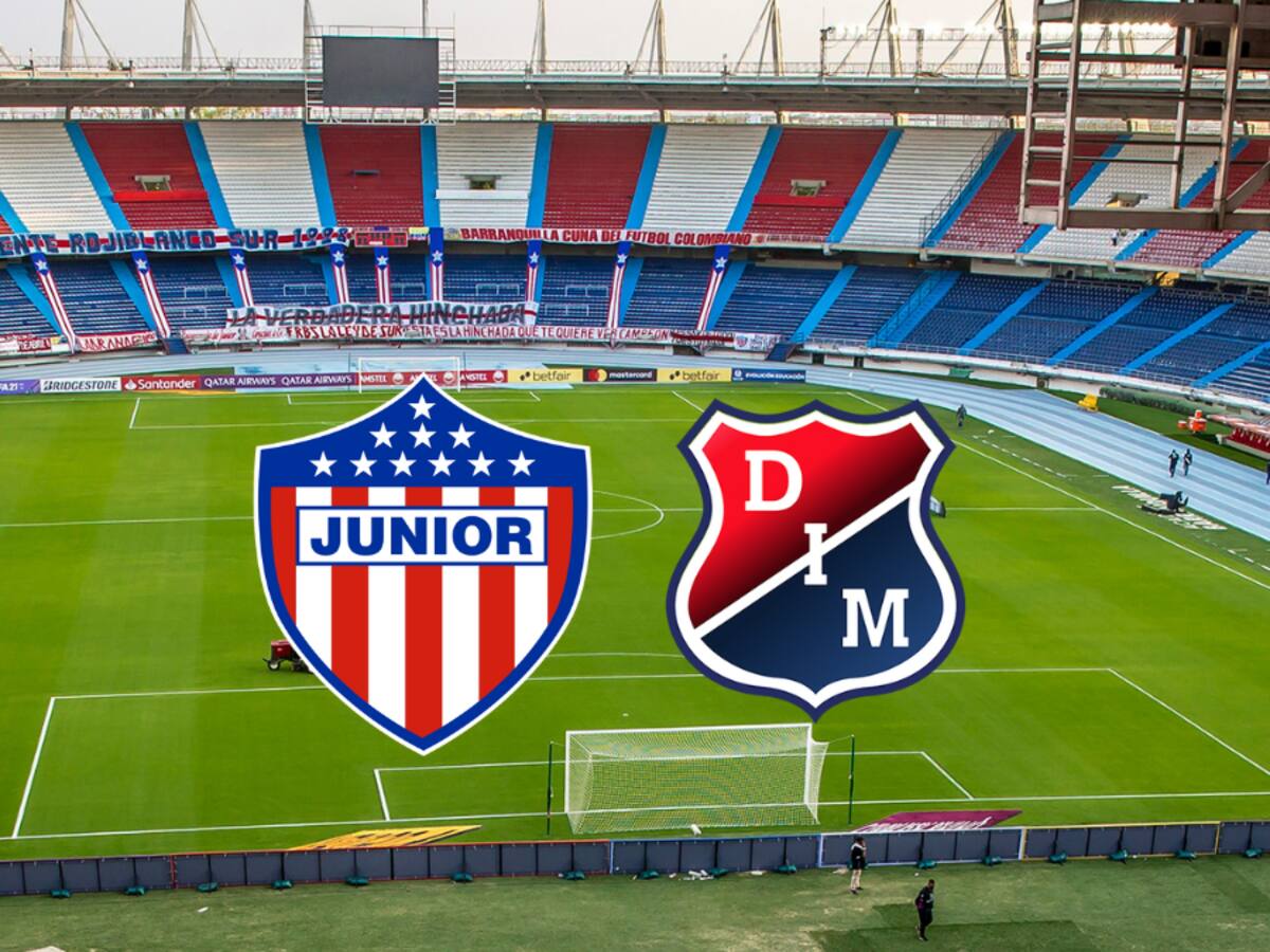Junior-Independiente Medellín en cuadrangulares de Liga: posibles titulares, fecha, hora y dónde ver