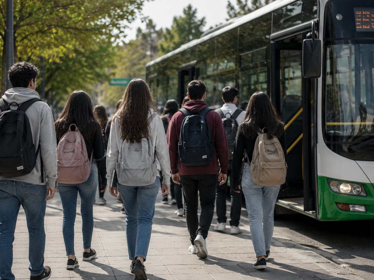 Proyecto de ley busca crear una tarifa diferencial en el transporte para estudiantes en Colombia