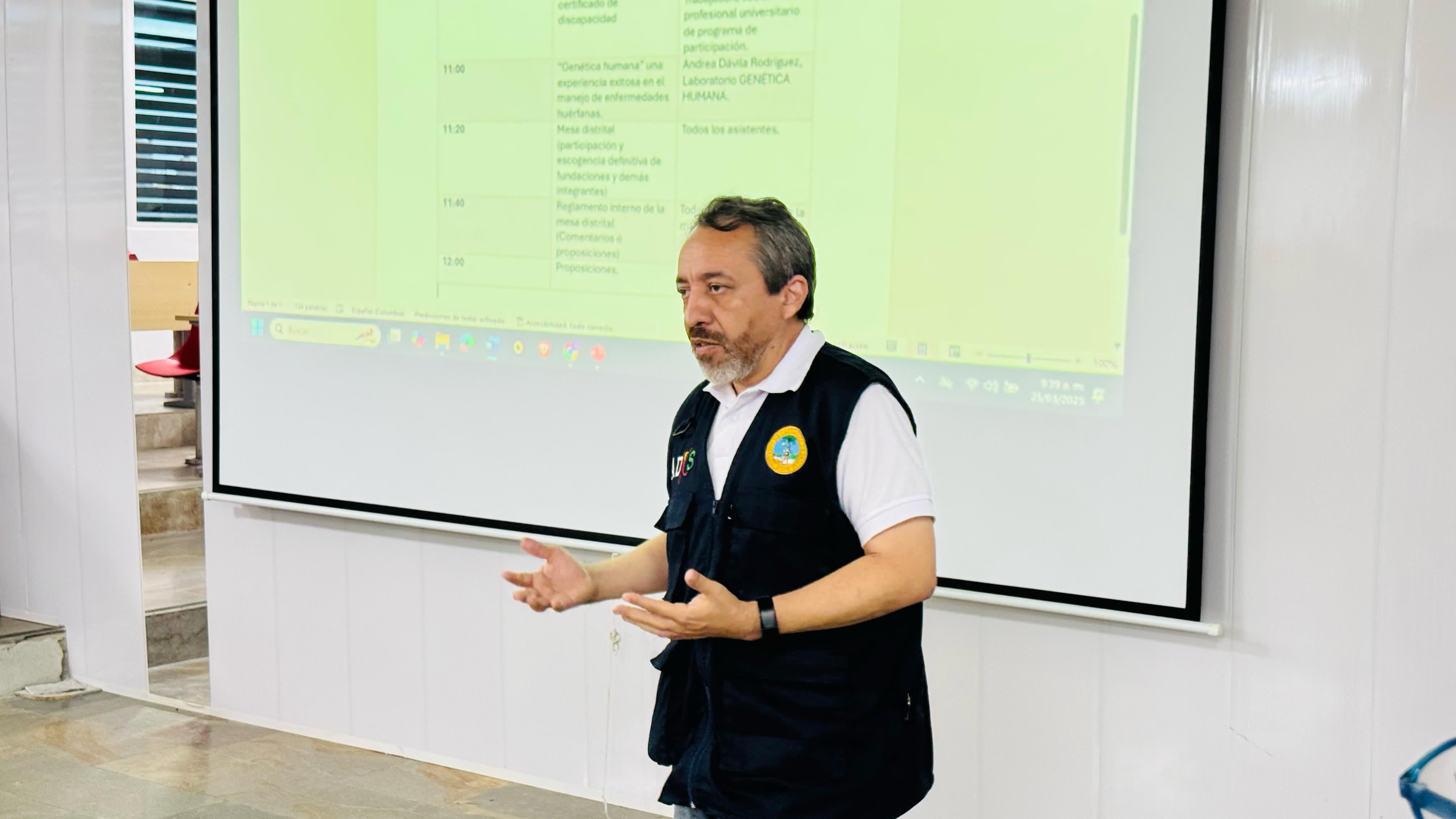 Cartagena consolida su primera Mesa Distrital de Enfermedades Huérfanas-Raras/Poco Frecuentes