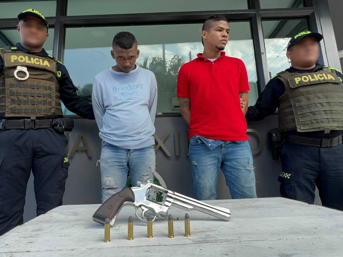 Policía capturó a alias ‘Cepe’ y ‘Dylan’ en el barrio El Prado en Cartagena