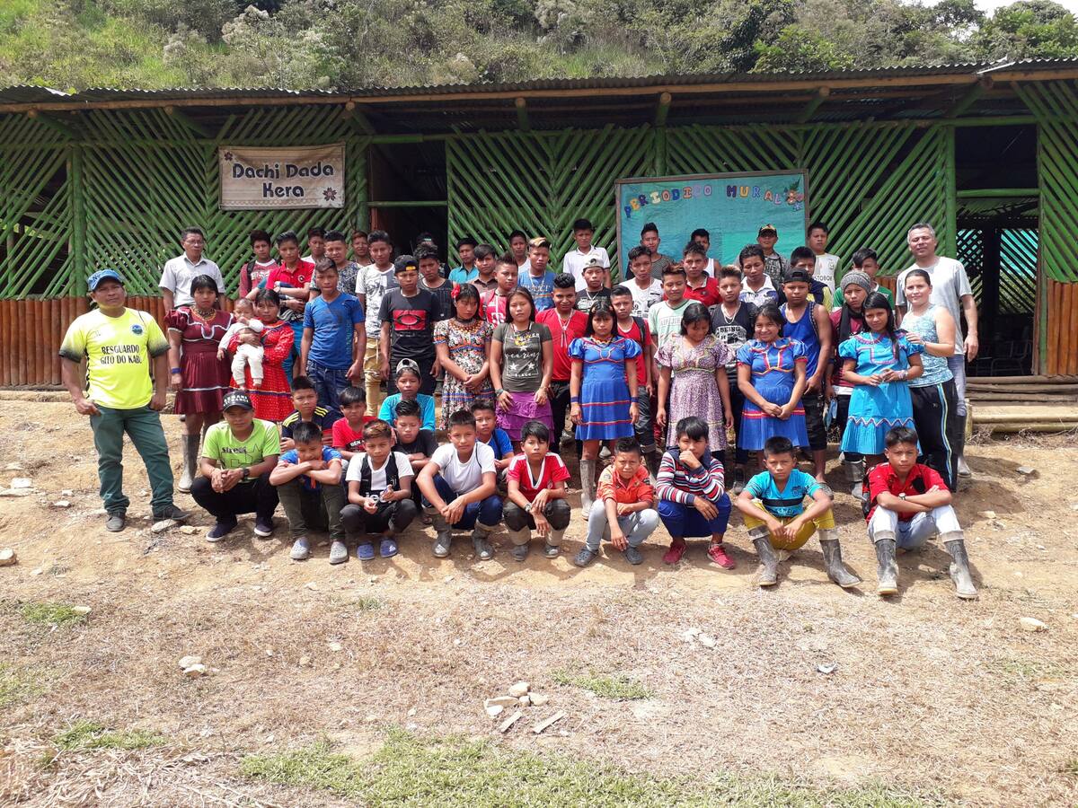 Reconocen colegio indígena de Risaralda por preservar las culturas ancestrales