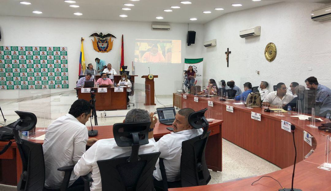 Sesión del Concejo de Barranquilla