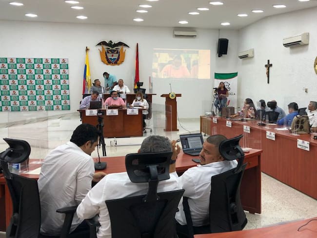 Sesión del Concejo de Barranquilla