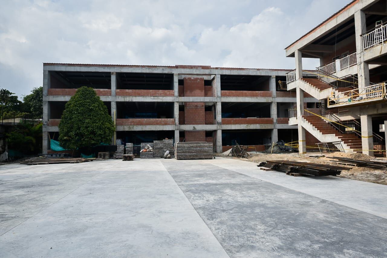 Avanza construcción colegio San José en Ibagué