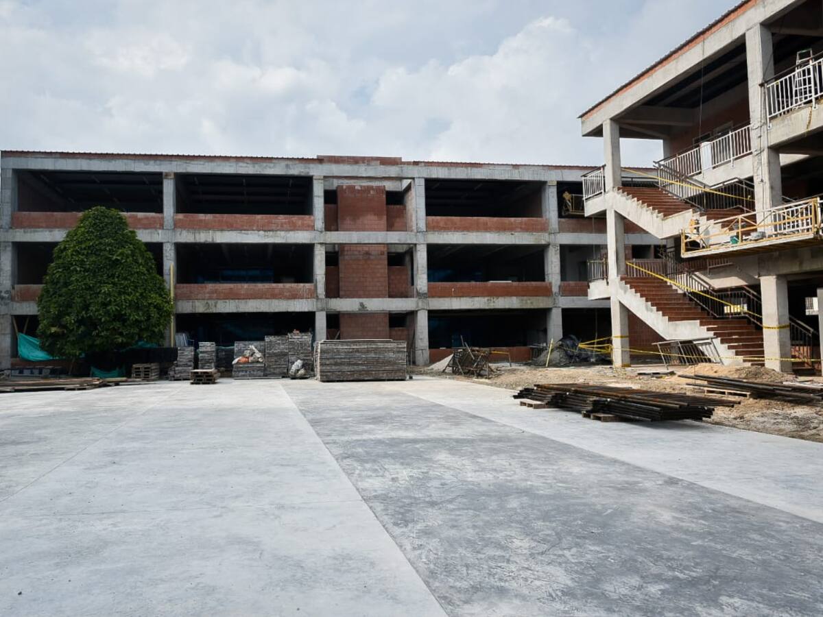 Avanza construcción de nuevo Colegio San José en Ibagué