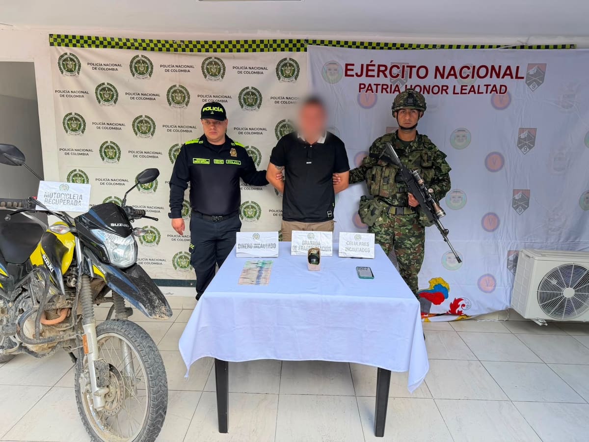 Capturado en Gigante un hombre que portaba arma traumática modificada para disparar munición letal