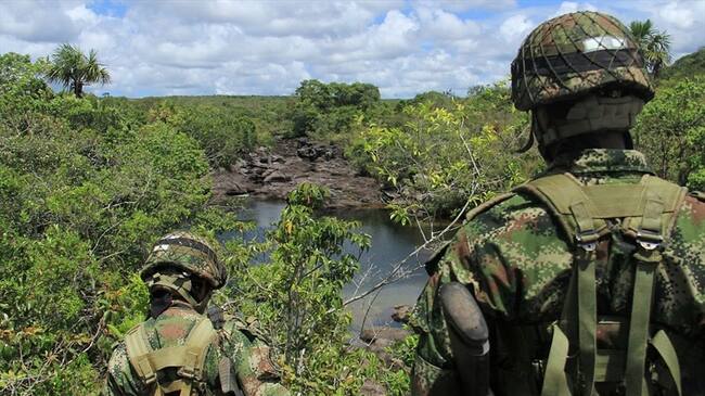 Militares ecuatorianos fueron atacados por grupo armado en frontera colombiana. Foto: Colprensa