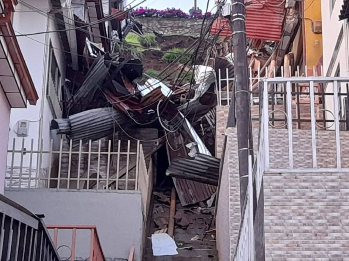 4 personas rescatadas y 1 más desaparecida en la emergencia en Manizales