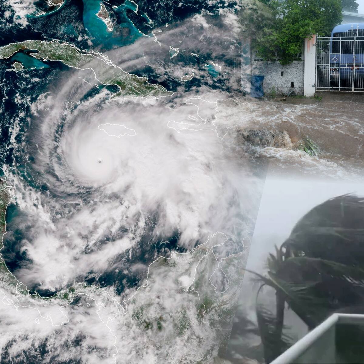 Huracán Melissa toca tierra en Jamaica: así es la trayectoria y daños por lluvias e inundaciones
