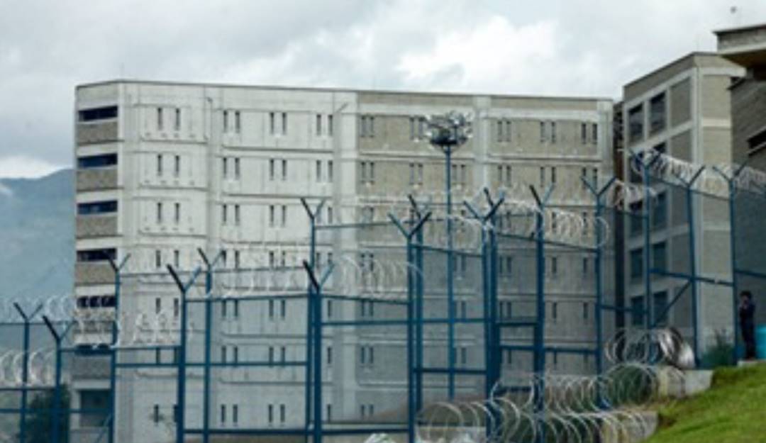 Cárcel Pedregal. Foto. Cortesía.