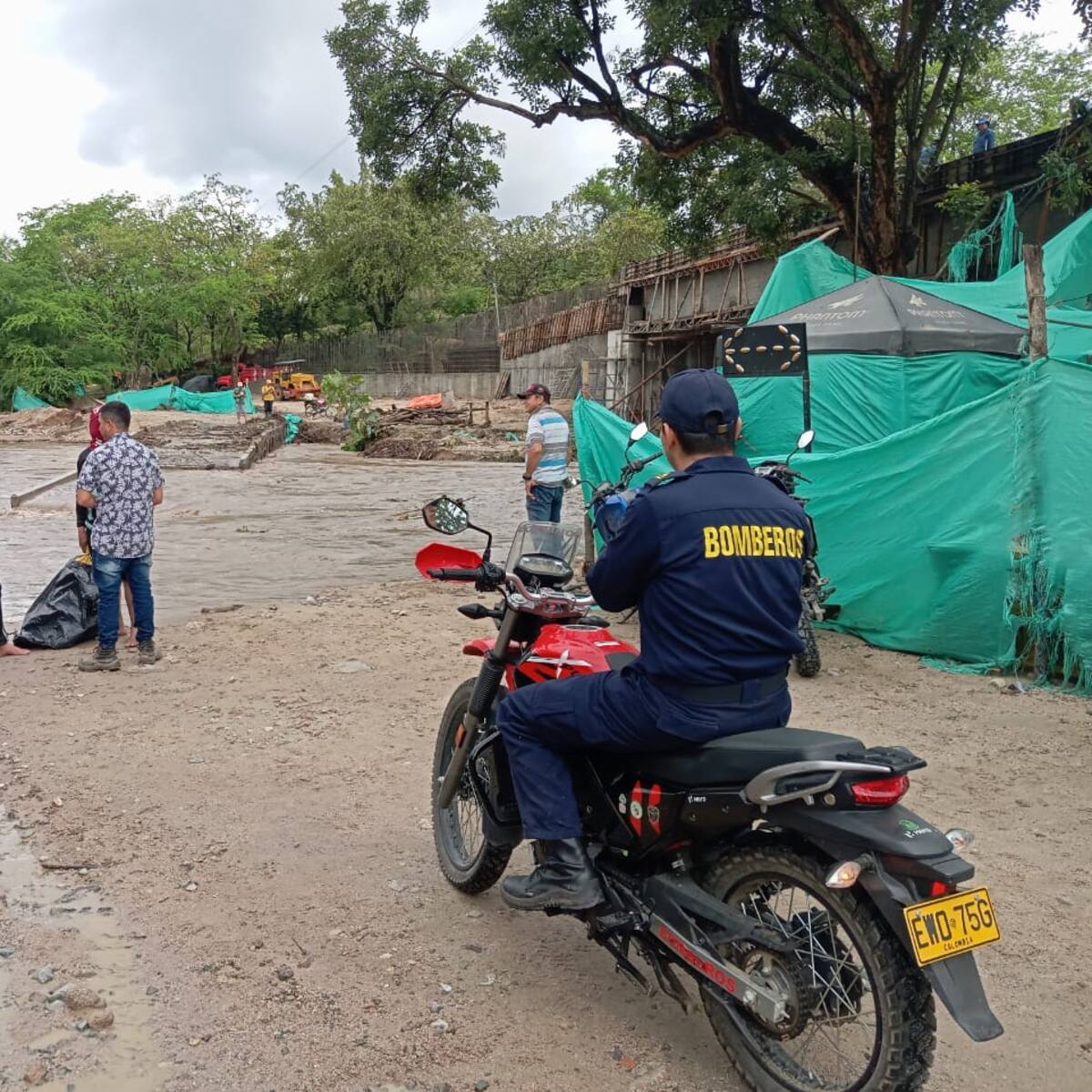 Cuatro municipios del Huila, afectados vías, puentes y deslizamientos por lluvias