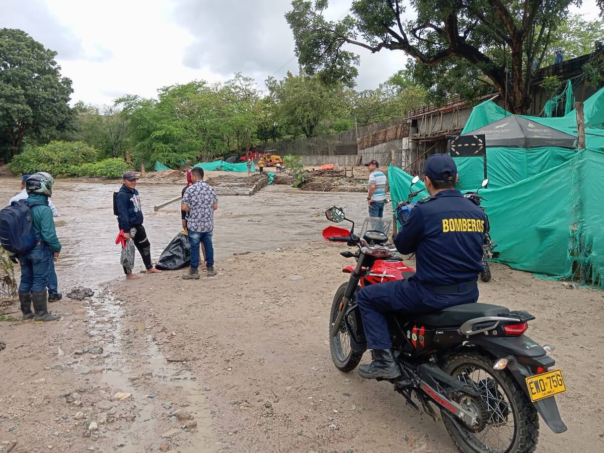 Cuatro municipios del Huila, afectados vías, puentes y deslizamientos por lluvias