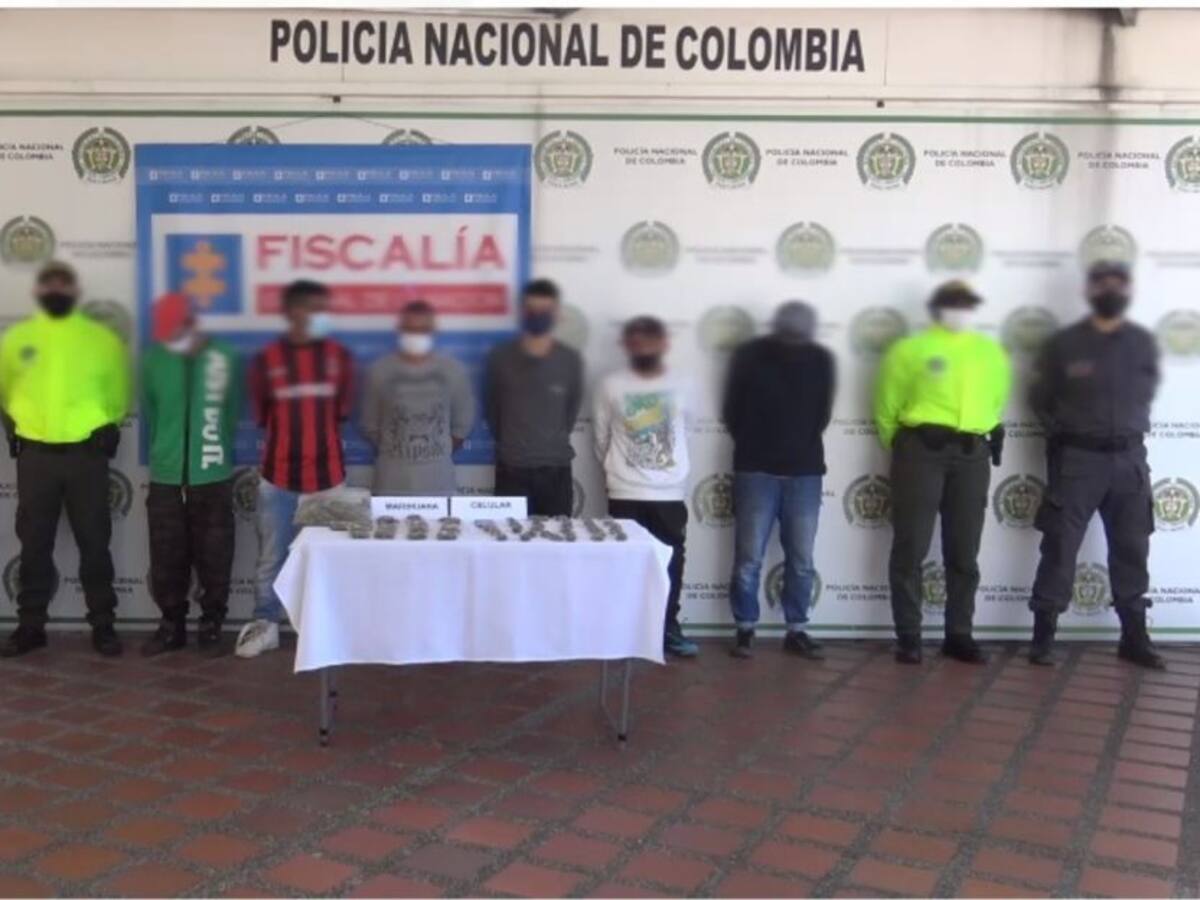 Desarticulan banda delincuencial dedicada al microtráfico en Pereira