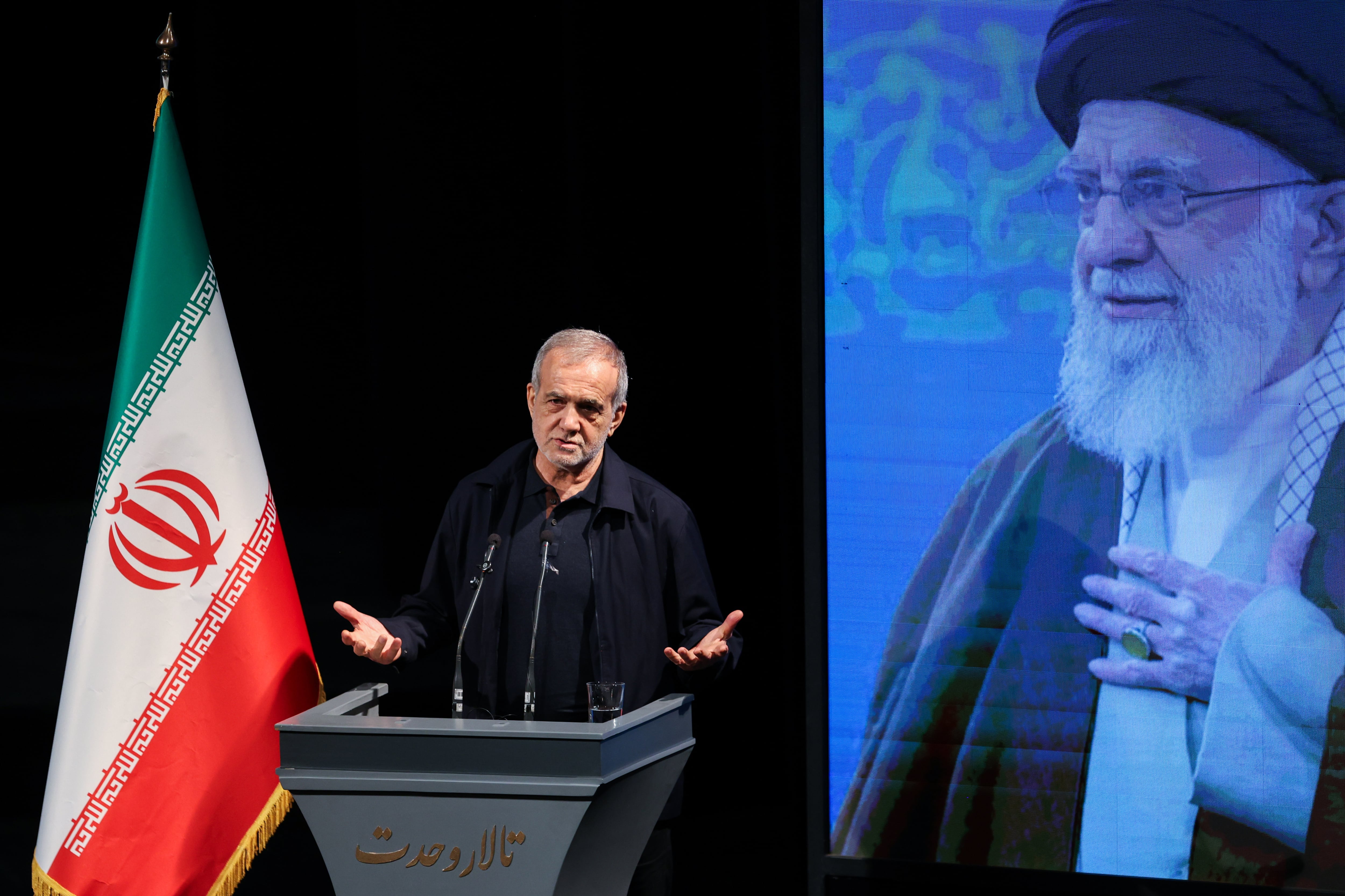 Presidente iraní descarta producir armas nucleares, pero no renunciará al enriquecimiento de uranio (Photo by Foad Ashtari/SOPA Images/LightRocket via Getty Images)
