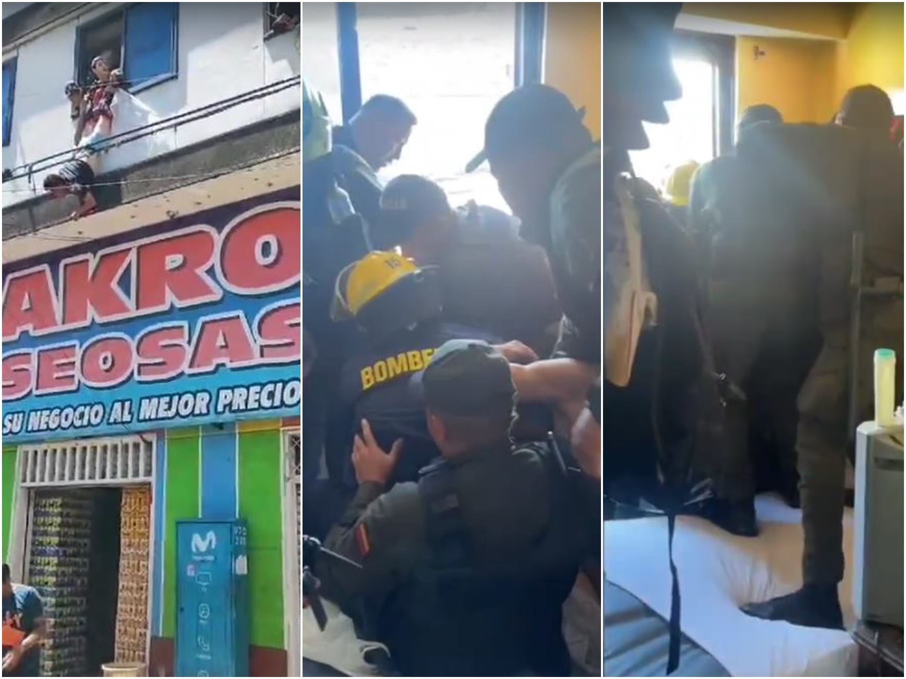 Policías salvaron la vida de un hombre en Ibagué