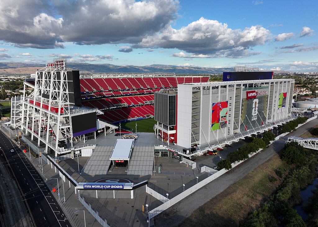 SANTA CLARA, CA - MAY 28: A view of Levi's Stadium ahead of 2026 FIFA World Cup of San Francisco Bay Area in Santa Clara, California, United States on May 28, 2026. (Photo by Tayfun Coskun/Anadolu via Getty Images)