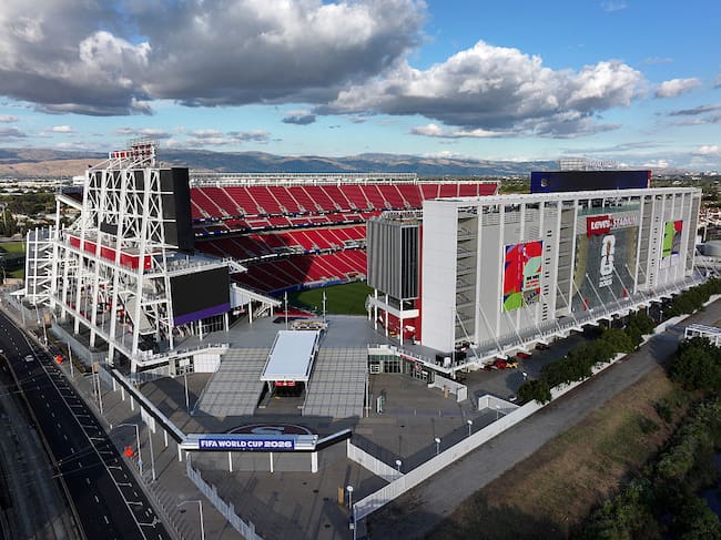 SANTA CLARA, CA - MAY 28: A view of Levi's Stadium ahead of 2026 FIFA World Cup of San Francisco Bay Area in Santa Clara, California, United States on May 28, 2026. (Photo by Tayfun Coskun/Anadolu via Getty Images)