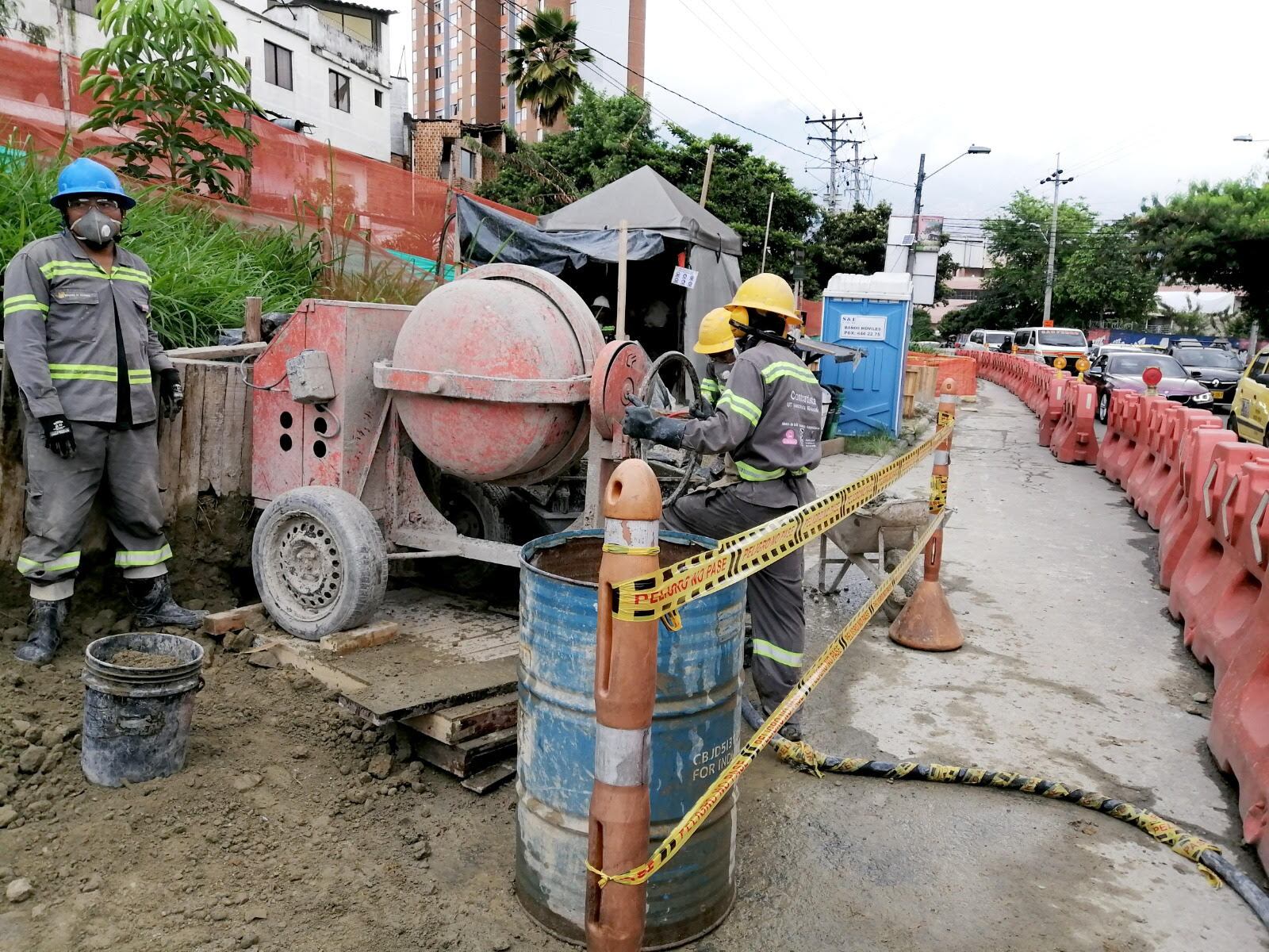 Las obras hacen parte de las adecuaciones previas al inicio del sistema férreo. Foto: Cortesía.