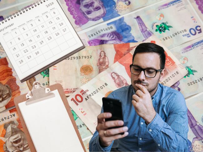 Tabla o plantilla para ahorrar $2.000.000 en 3 meses con el método 50/30/20 o 70/30