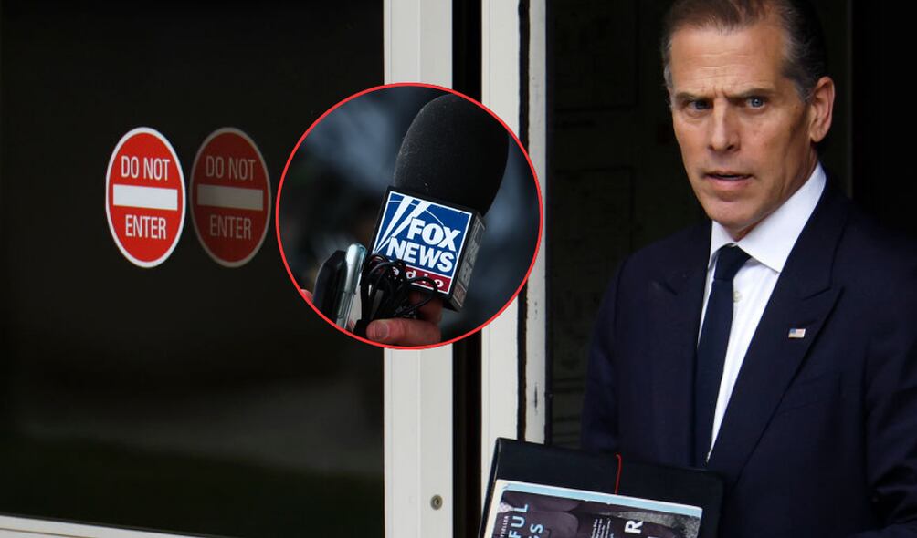 El hijo del presidente de los Estados Unidos, Hunter Biden retira su demanda contra la cadena televisiva, Fox News. ( Foto: Getty / Caracol Radio )