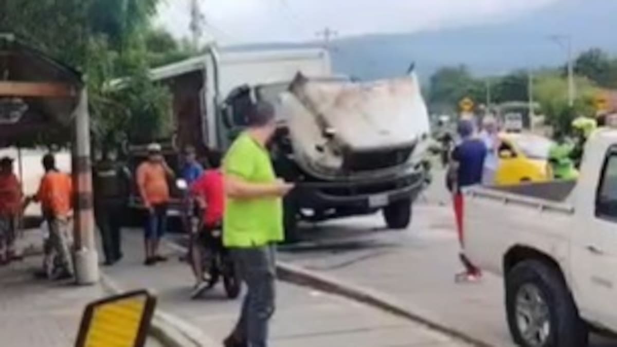 Incineran camión cargado con cerveza en Los Patios, Norte de Santander