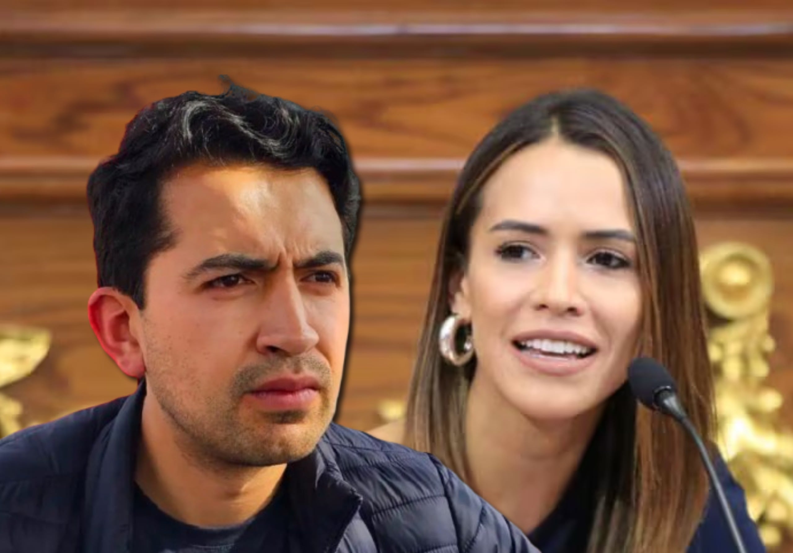 Daniel Briceño y María Fernanda Carrascal