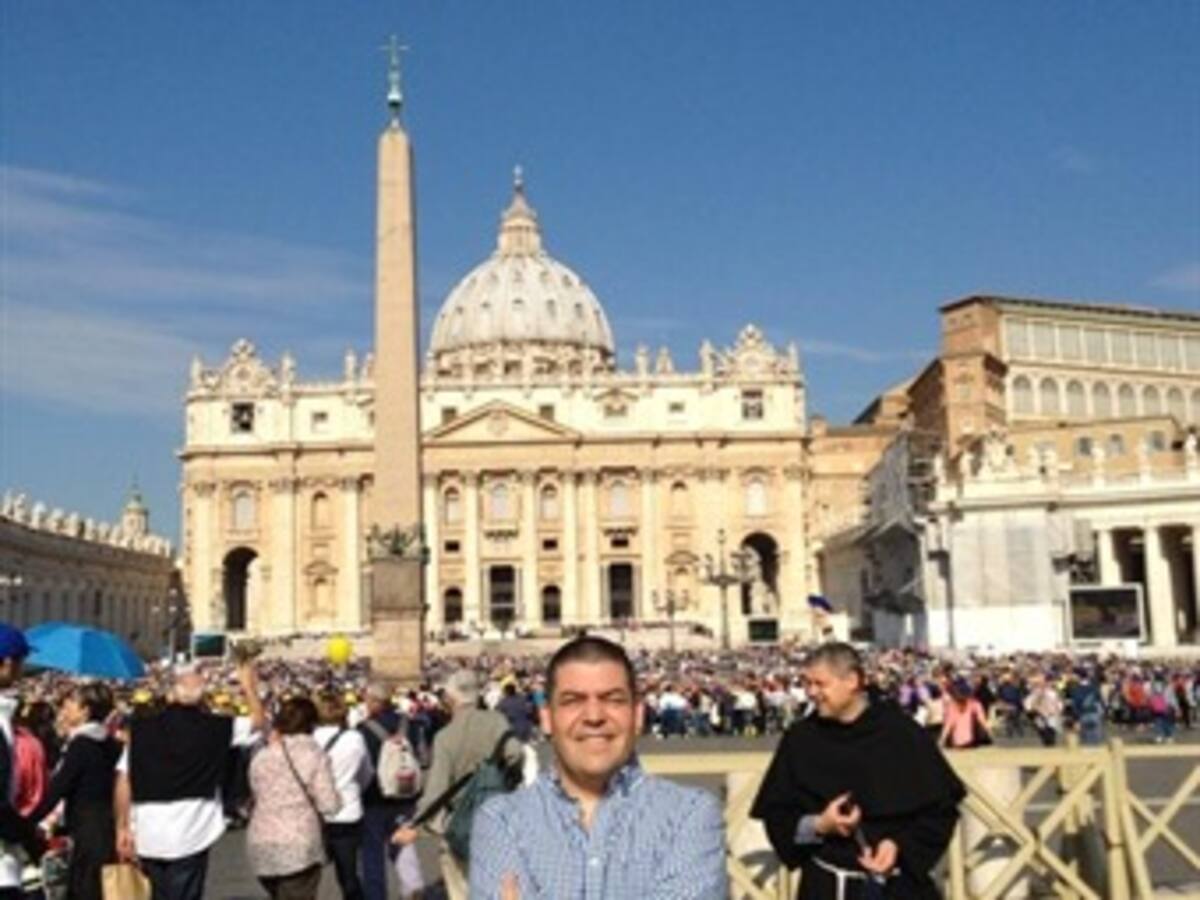 Sacerdotes colombianos se "pegaron" el viaje desde Santa Marta hasta el Vaticano