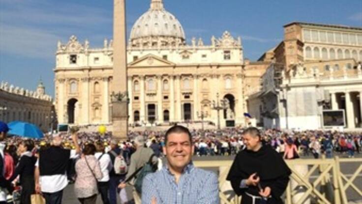 Sacerdotes colombianos se "pegaron" el viaje desde Santa Marta hasta el Vaticano