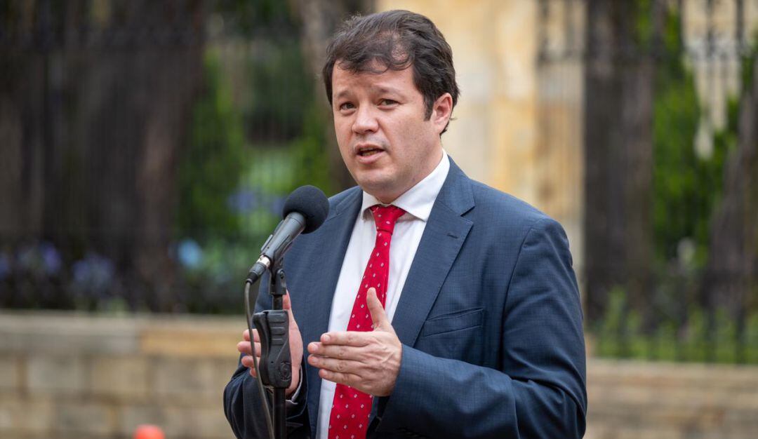 El Director del Departamento Administrativo de la Presidencia, Víctor Muñoz