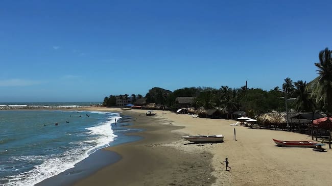 Santa Verónica. Foto: tomada de un video de cortesía.