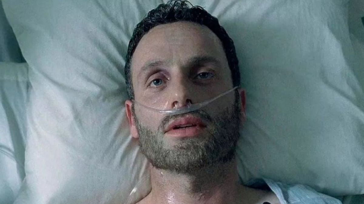 The Walking Dead revela cómo sobrevivió Rick en coma durante el apocalipsis
