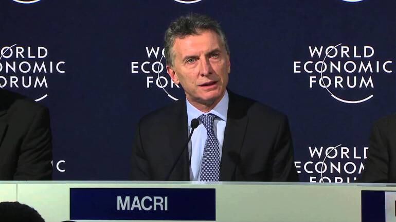 Mauricio Macri, presidente de Argentina 