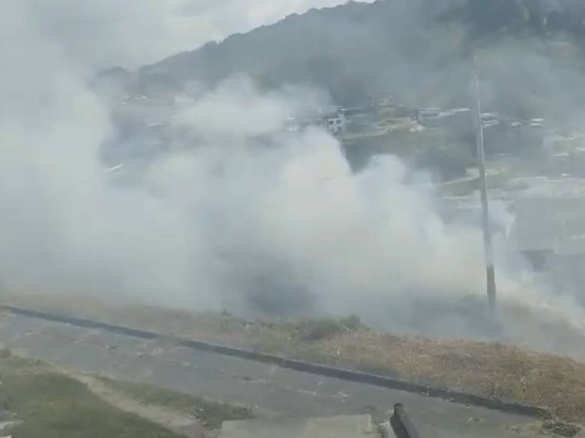 Incendios forestales han consumido varias hectáreas en tres municipios de Caldas