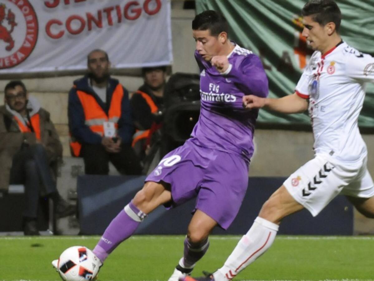 James Rodríguez, 90 minutos y 3 asistencias en la goleada del Real Madrid