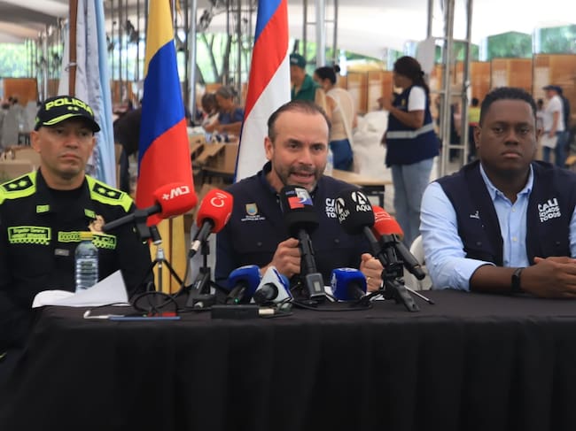 Según el balance de la alcaldía de Cali, 712 inmuebles fueron evacuados y cerca de 14.000 unidades residenciales resultaron afectadas por el terremoto. Foto: Alcaldía de Cali.