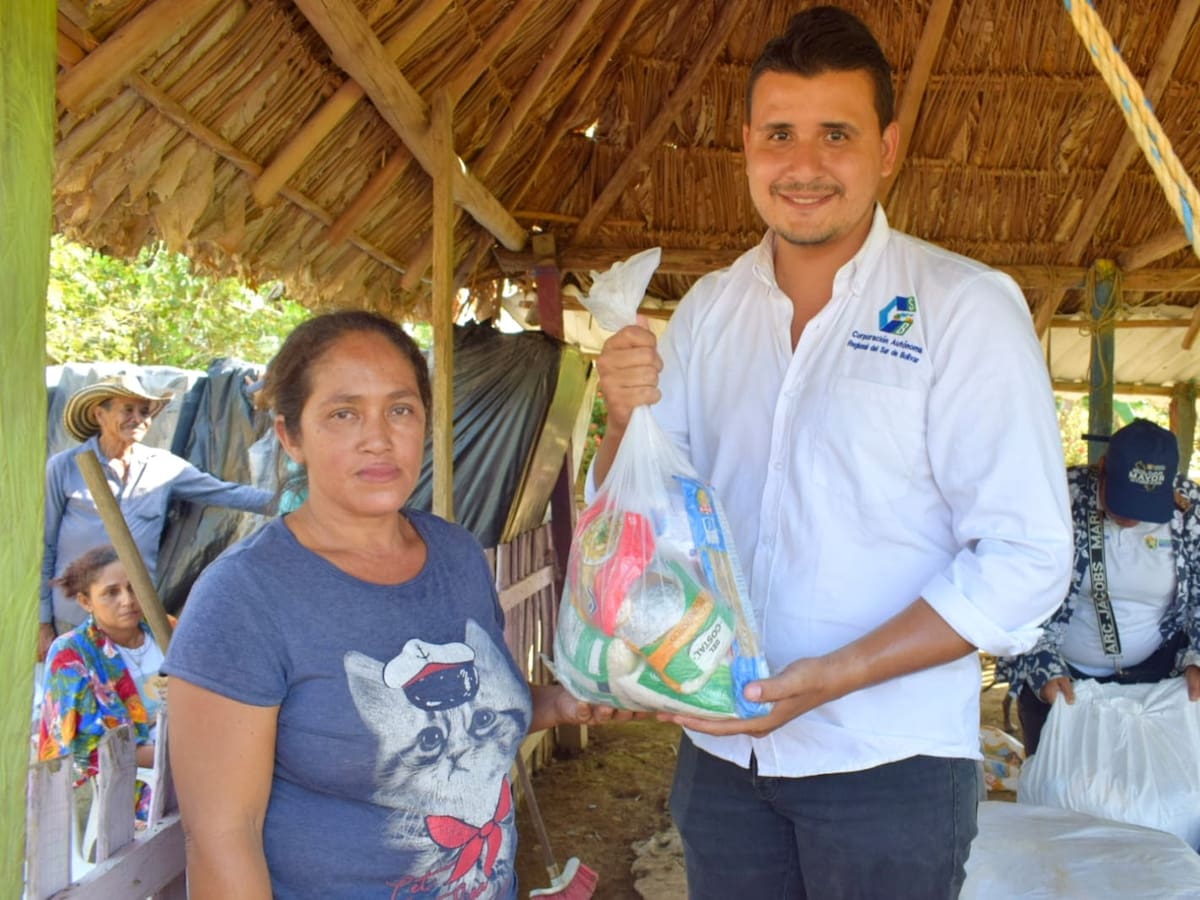 Comisión ambiental evaluó daños por lluvias en Montecristo y entregó ayuda humanitarias
