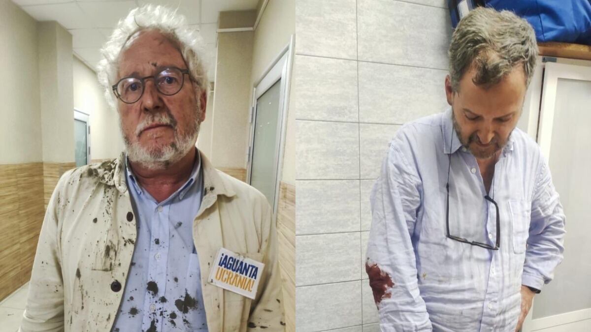 Héctor Abad Faciolince y Sergio Jaramillo Ucrania