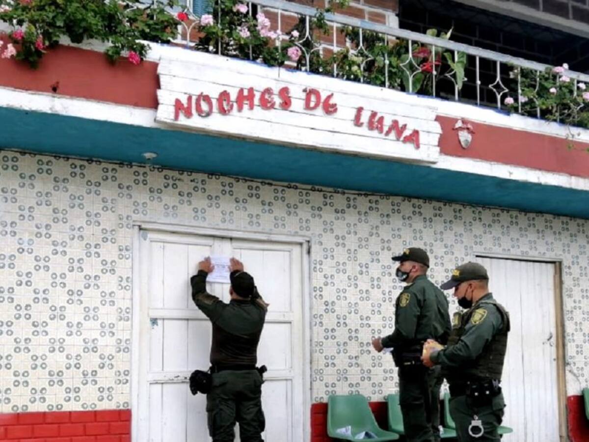 En Caramanta descubrieron una rumba con 50 personas en una cantina
