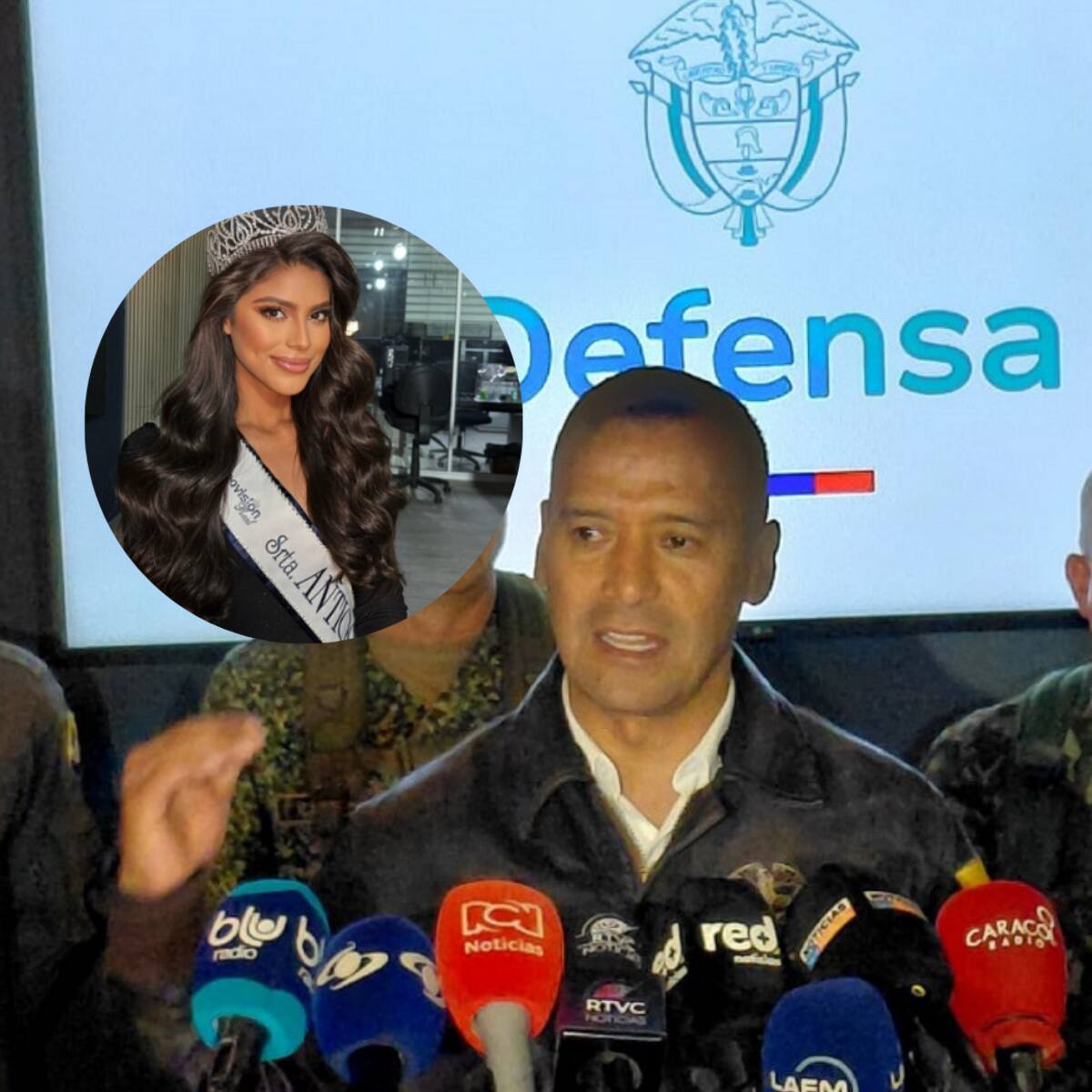 El ministro de Defensa calificó como amenazas los comentarios de la exseñorita Antioquia