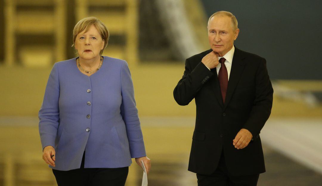 Reunión entre Putin y Merkel