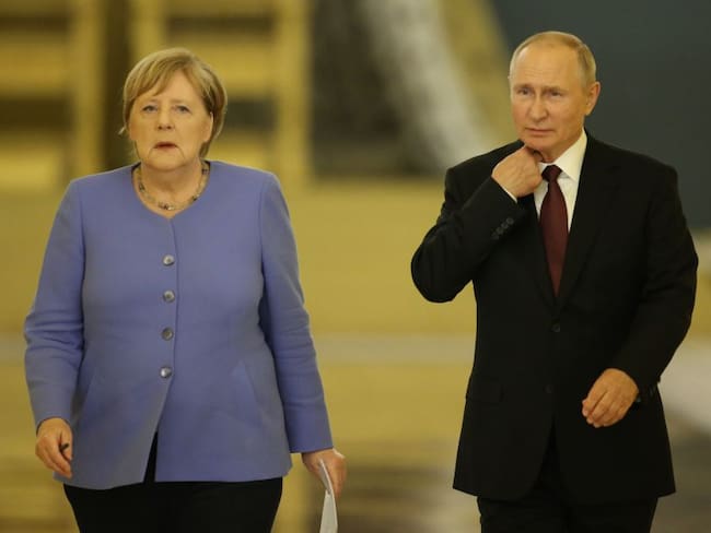 Reunión entre Putin y Merkel
