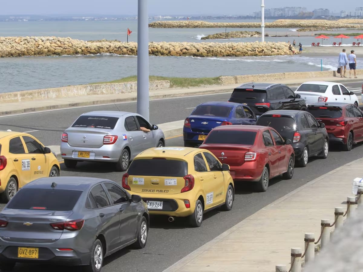 Medida de pico y placa 24 horas en Cartagena termina el próximo jueves