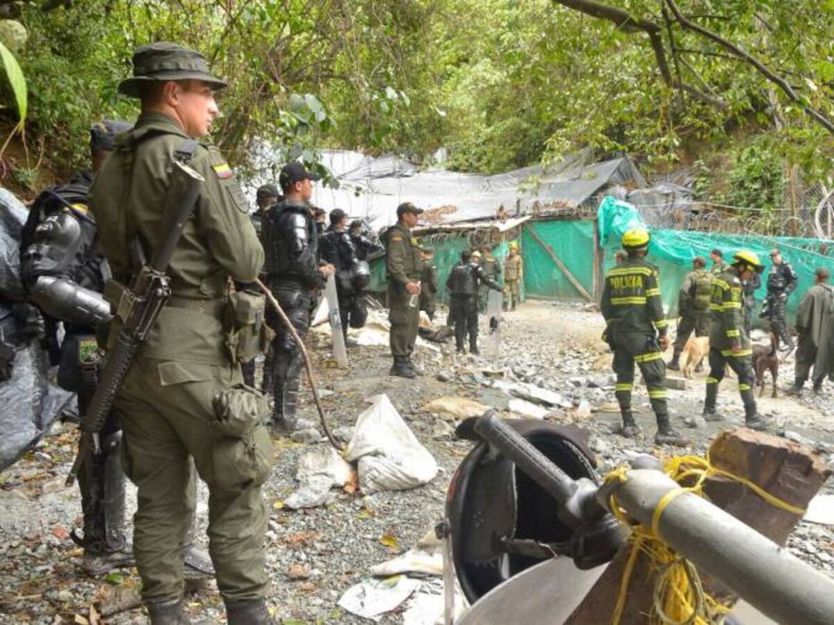 Buriticá sigue militarizado para evitar nuevos desmanes por parte de mineros