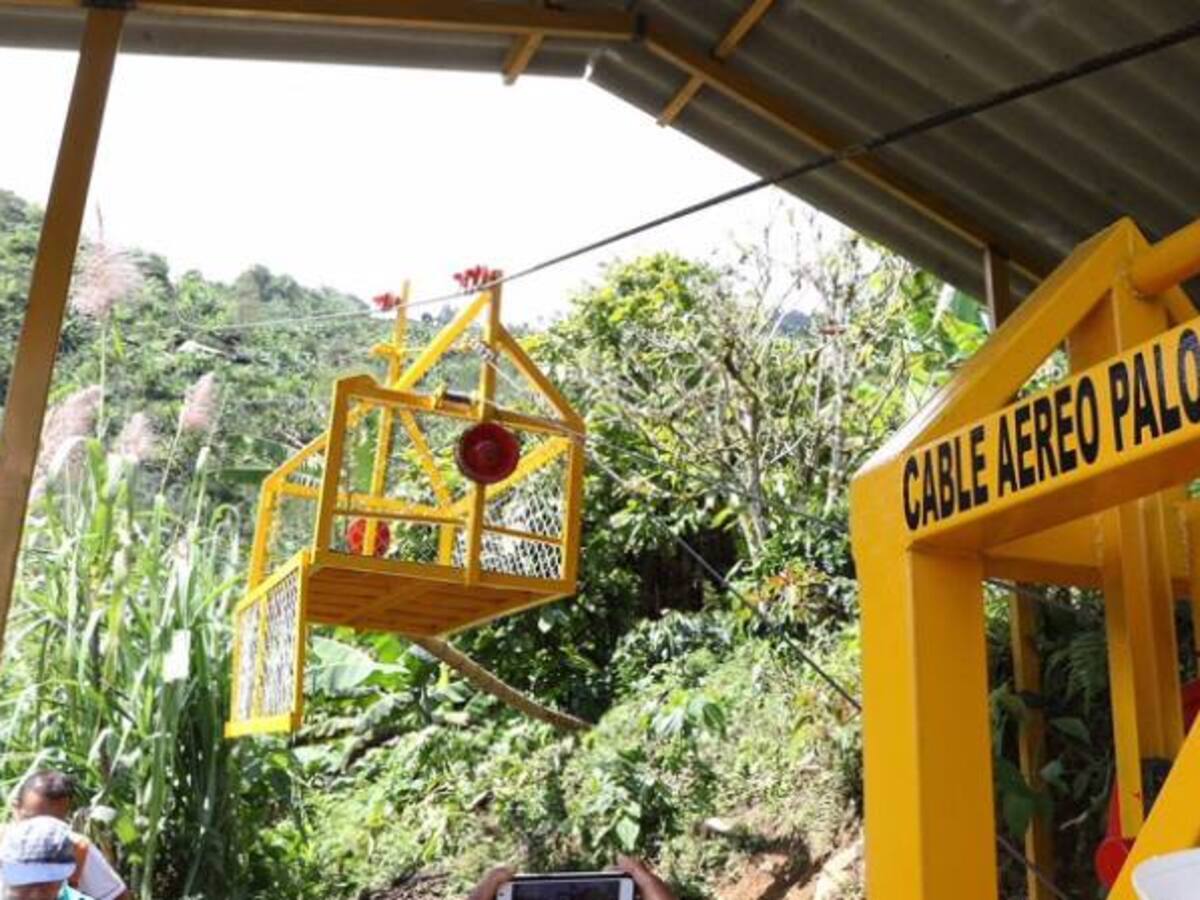 Cable aéreo para el traslado del café, una realidad en Risaralda