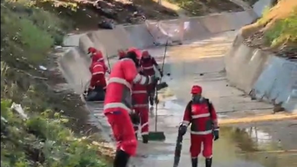 Veolia adelantó una gran jornada de limpieza en el canal Bogotá de Cúcuta