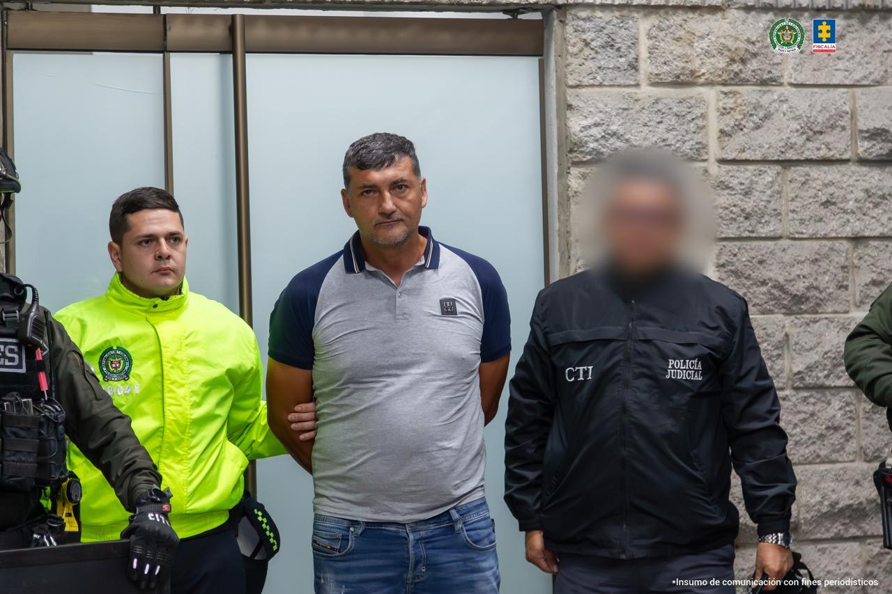 Simeón Pérez Marroquín, alias ‘El Viejo’, jefe de red criminal que ejecutó el ataque contra Miguel Uribe. Foto: Fiscalía