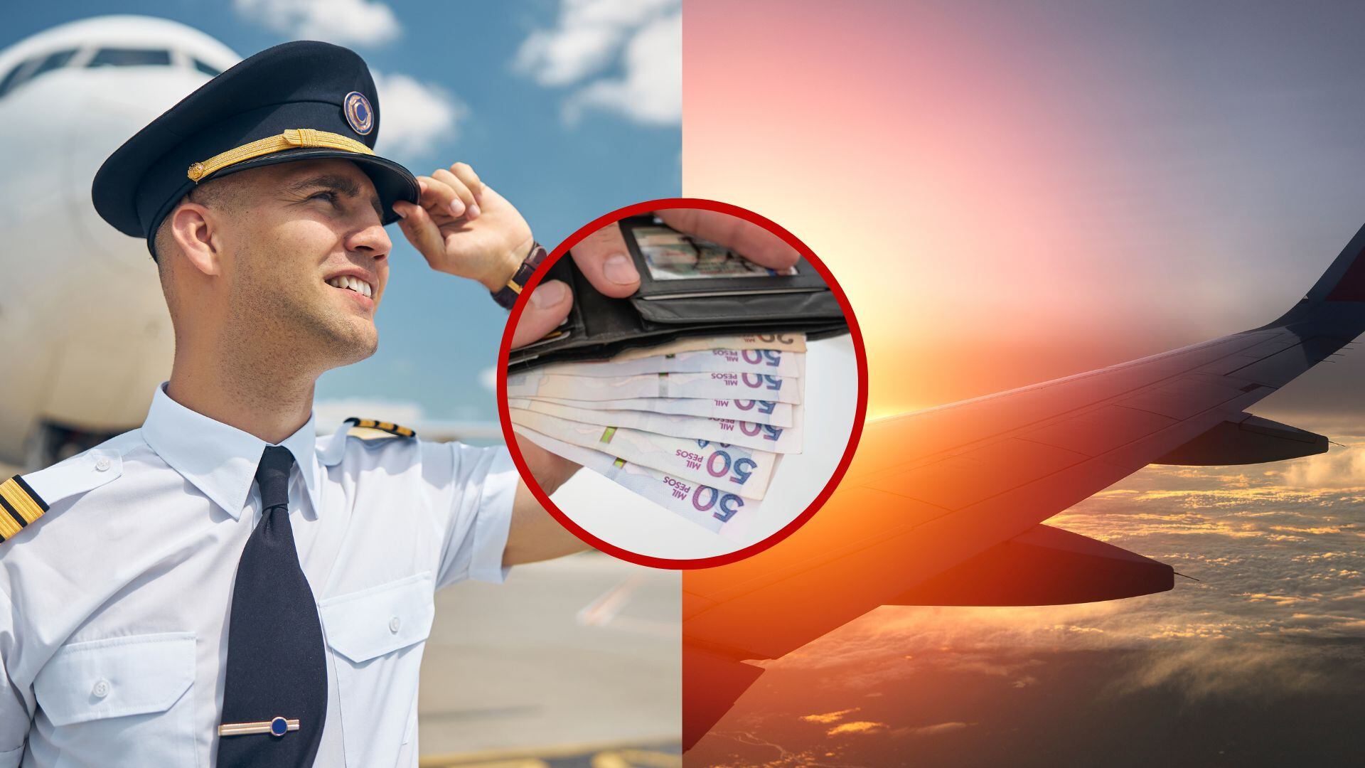 Piloto de avión. Foto: Getty Images.