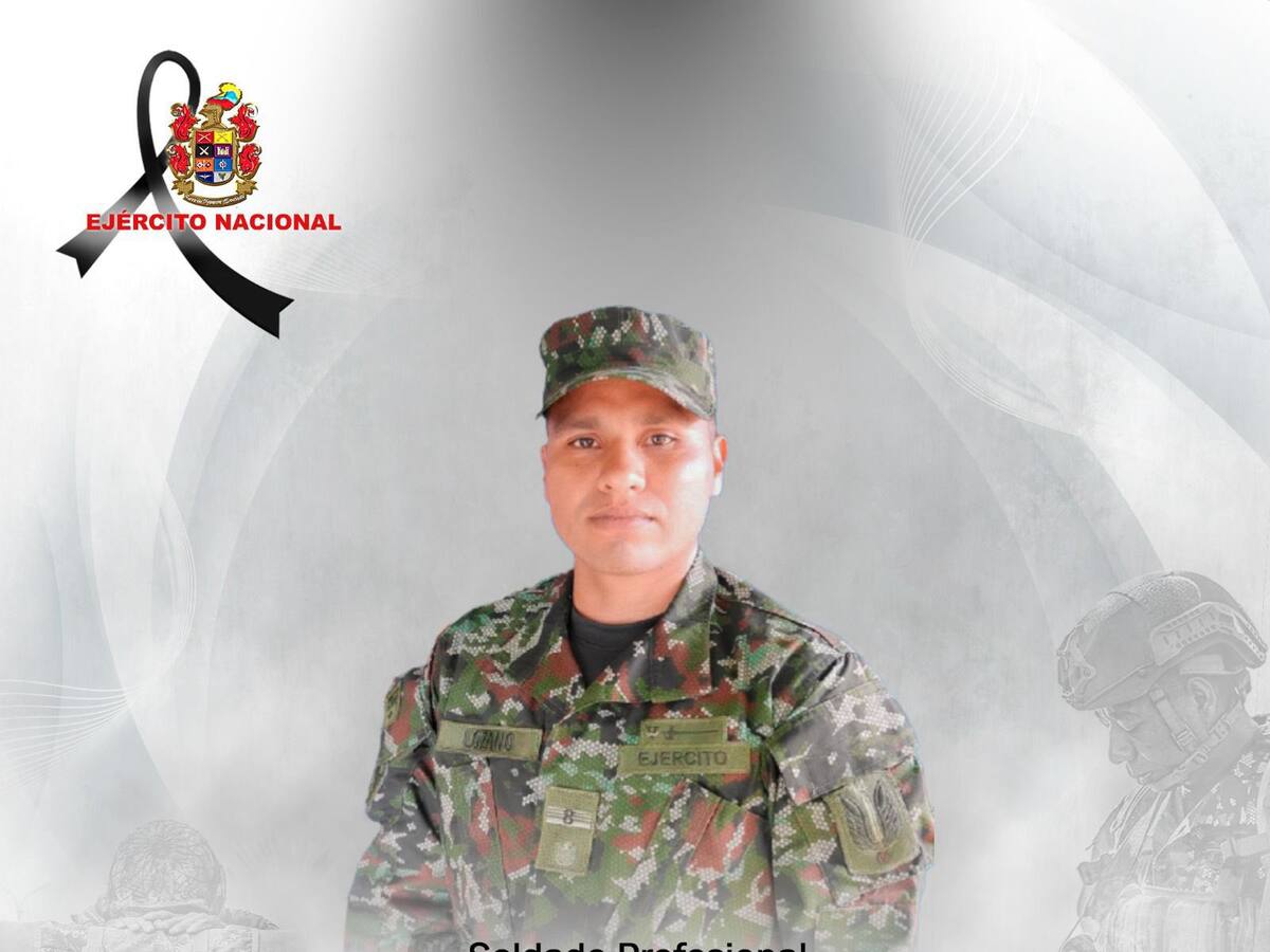 Sodado profesional asesinado en el municipio de la Llanada