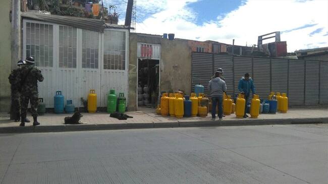 Fiscalía capturó a presuntos traficantes de gas natural. Foto: