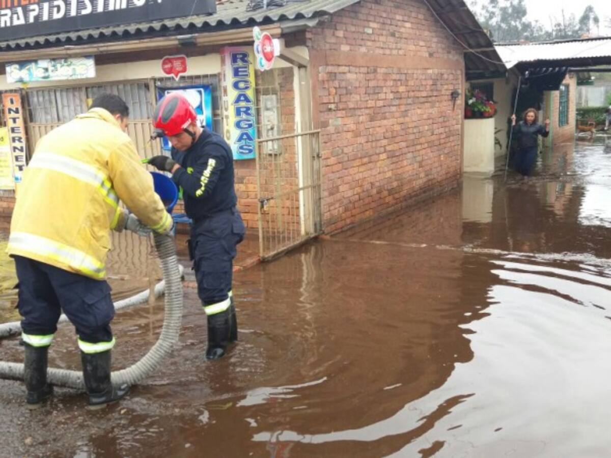 Las fuertes lluvias generaron inundaciones